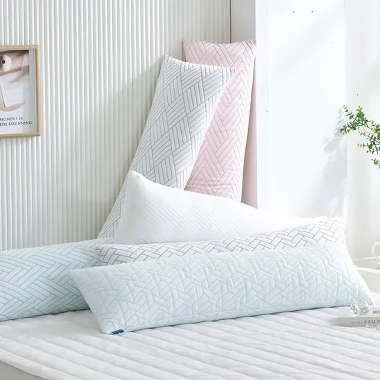 애끌리아 뮤트 HR 3중직 냉감 사각 바디필로우, 매트릭 핑크, 30x100cm