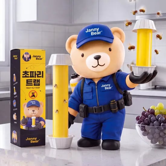 쟈니베어 초파리트랩, 6개입, 1박스