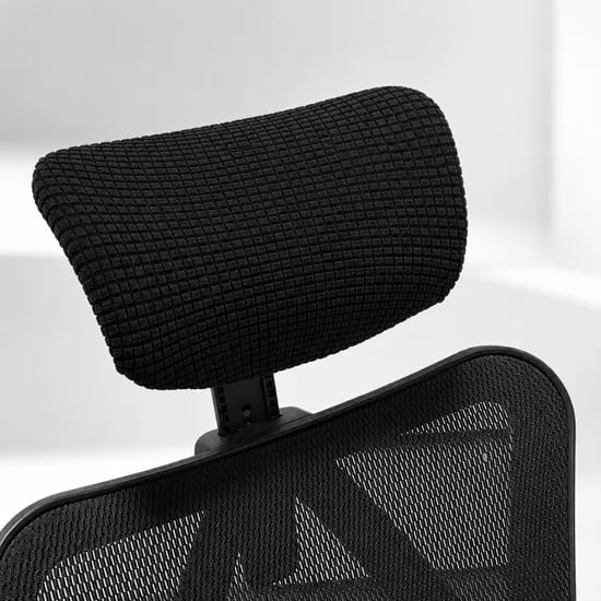 제이에스맘 의자 리폼 헤드 커버, 블랙, L(33~40cm, 16~24cm), 1개