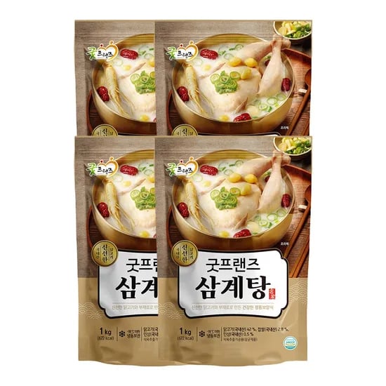 굿프랜즈 삼계탕, 1kg, 4개