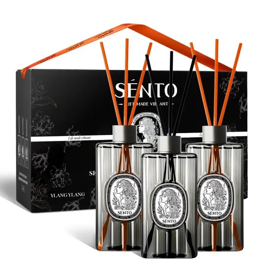 센토 인텐스 프리미엄 대용량 디퓨저, 일랑일랑, 550ml, 3개