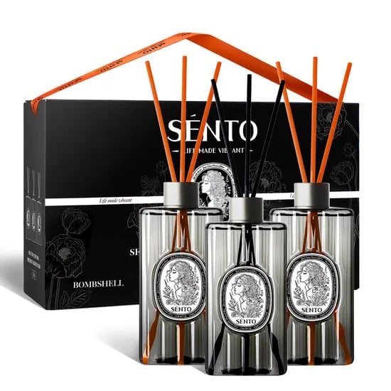 센토 인텐스 프리미엄 대용량 디퓨저, 밤쉘, 550ml, 3개