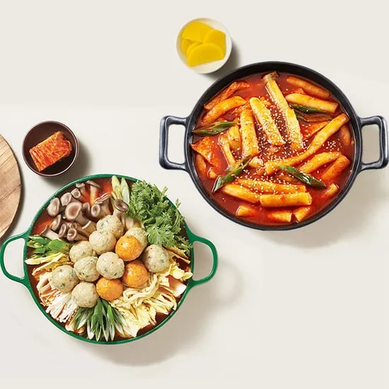 채선당 굴림만두전골 + 청담동 떡볶이, 1450g, 1개