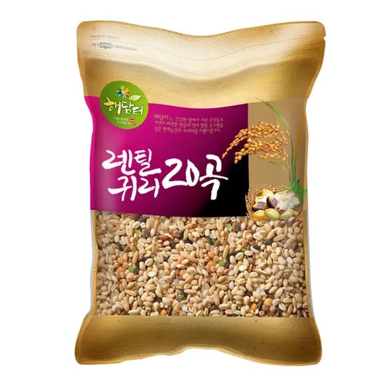 현대농산 렌틸콩 귀리 혼합 20곡 잡곡밥, 5kg, 1개
