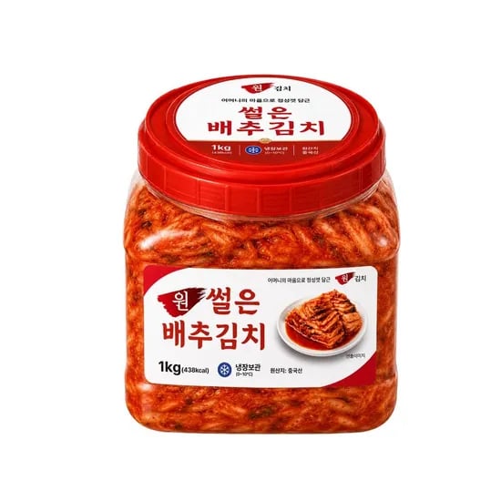 원김치 썰은배추김치, 1kg, 1개