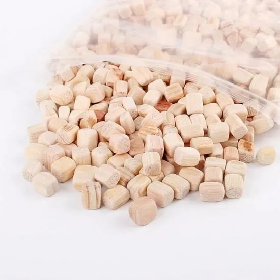 편백나무 큐브 편백나무 베개속 편백나무 베개, 1kg, 1개
