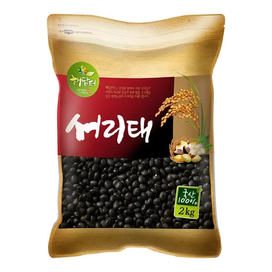 현대농산 국내산 서리태 속청, 2kg, 1개