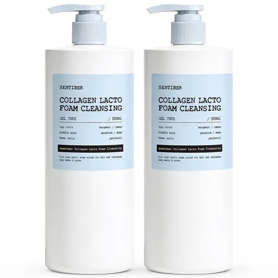 센티베르 콜라겐 락토 폼클렌징, 500ml, 2개