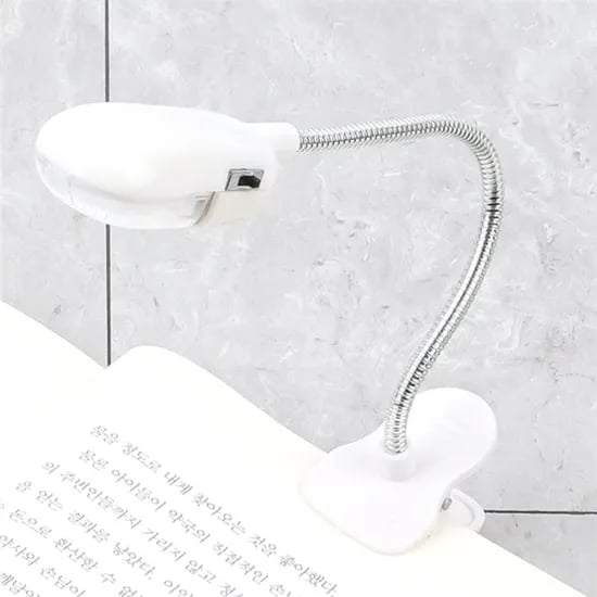 2구 LED 헤드캡 집게 독서등, 기본