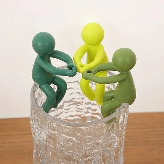 디에스 꽃병 수경 식물 고정 클립, 3P, 1개
