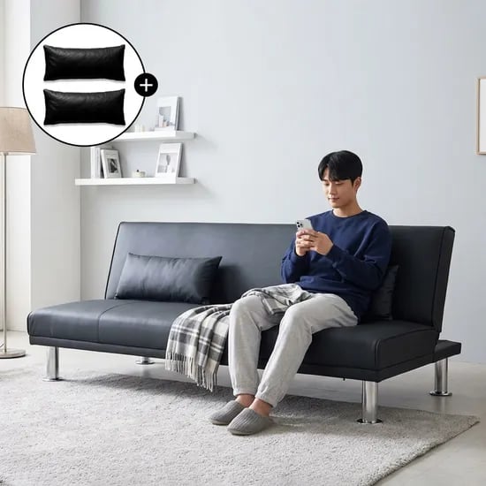 두리 소파베드, 블랙, 1개