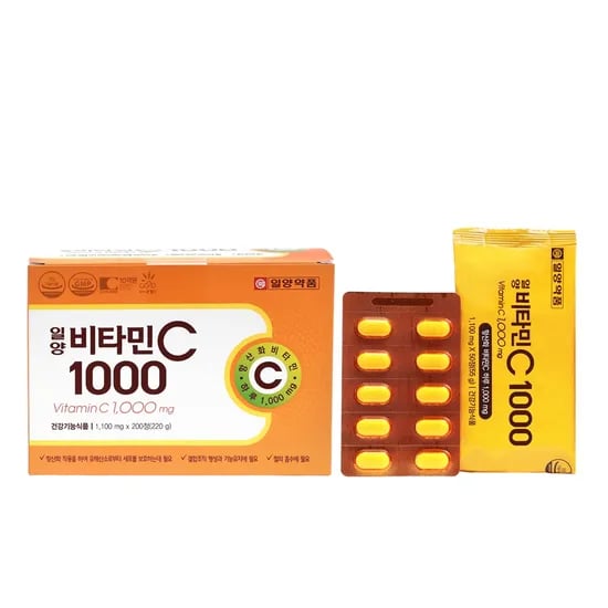 일양약품 비타민C 1000 1100mg 200정 1개 9,000원