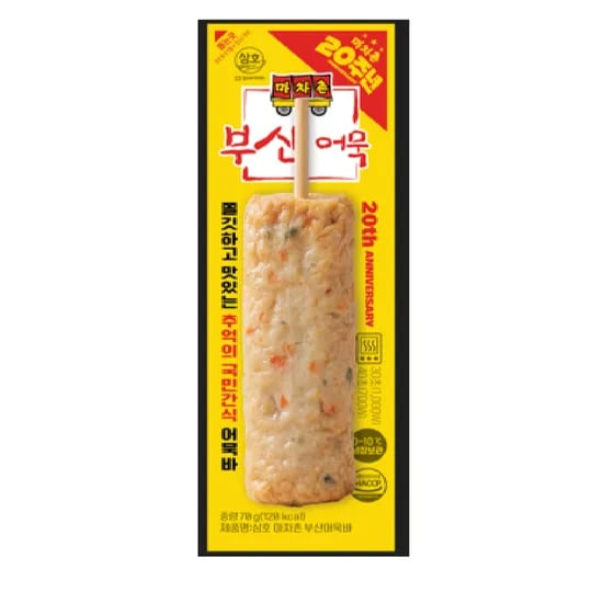 삼호 마차촌 부산어묵바, 70g, 30개