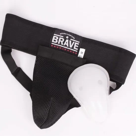 BRAVE 벨트형 낭심보호대 세트, 남성용, L, 1개