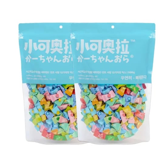 샤오커오라 비타민C 종합사탕, 500g, 2개