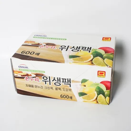 온누리 위생팩, 600매, 1개