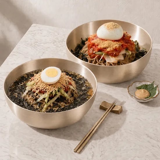 동해막국수 비빔막국수, 5팩 + 물막국수, 5팩, 10인분, 1세트