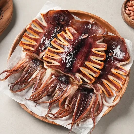 반건조 오징어, 원양산, 600g 내외, 10미, 1봉
