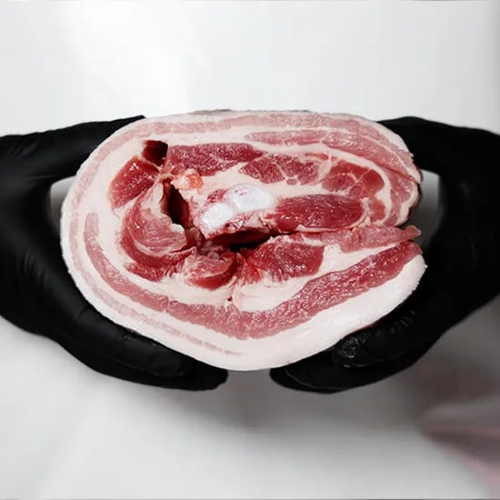 한우라이프 무항생제 한돈 생삼겹살 400g, 1팩