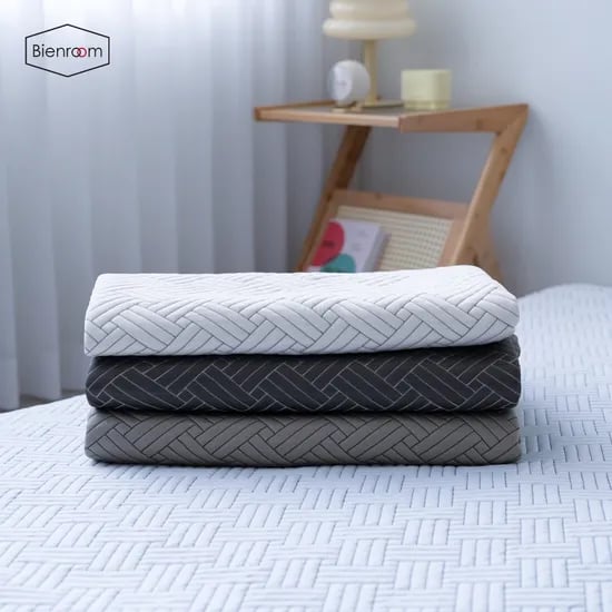 비엔룸 아이스 쿨 숙면 냉감 패드, 차콜, 슈퍼싱글