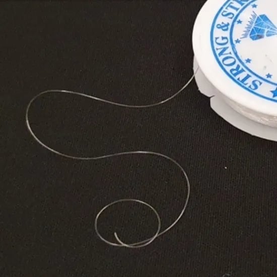 투명 우레탄 줄, 0.4mm, 24m