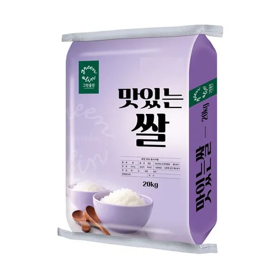 그린올린 맛있는 쌀 2025년산 20kg 1개