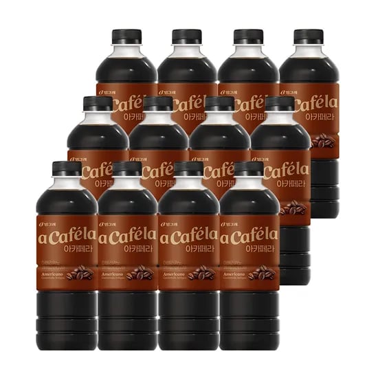 빙그레 아카페라 아메리카노 과테말라, 1L, 12입