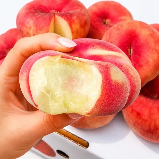 유럽종 납작복숭아, 1kg, 1개