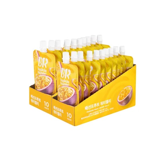 배스킨라빈스 패션푸르트 워터젤리 100ml 20개