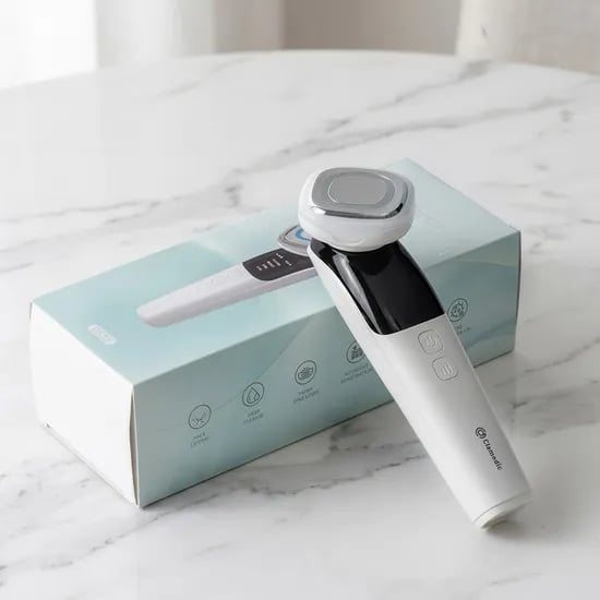 클라메딕 스킨온 4in1 홈케어 갈바닉 마사지기, KOR-SK0270W, 화이트, 1개
