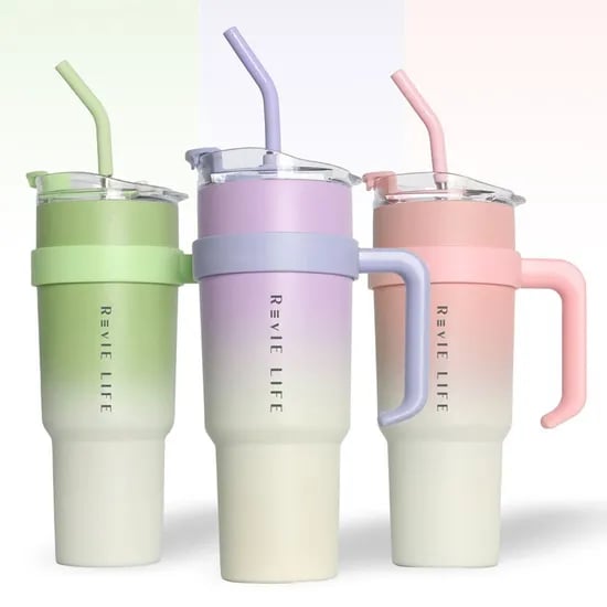 르비에 대용량 텀블러, 핑크, 1180ml, 1개