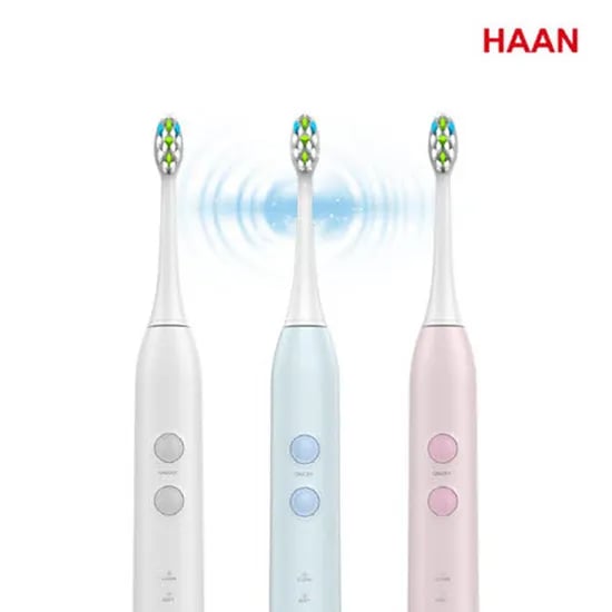 한경희 충전식 음파 전동 칫솔, HST-308, 러블리핑크, 1개