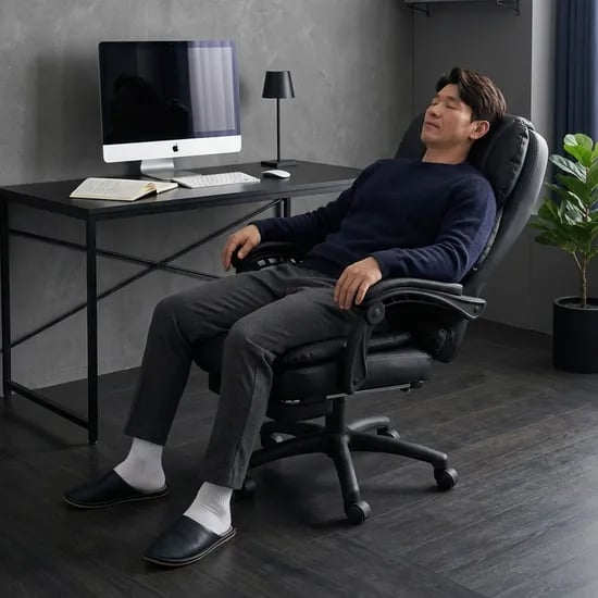 일루일루 타이탄 플러스 로얄 체어, 블랙, free, 1개