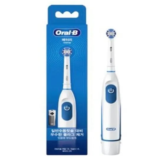 오랄비 배터리 전동칫솔, D85, 화이트, 1개