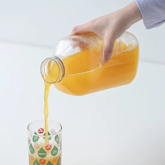 델몬트 훼미리 유리 물병, 투명, 1.5L, 1개