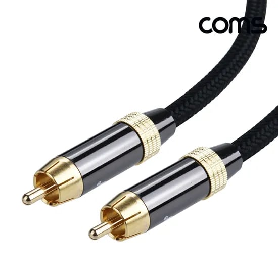 Coms SPDIF 케이블 RCA MM 2M 1개 25,097원