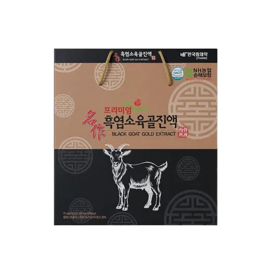 한국팜제약 흑염소 육골 진액, 70ml, 30봉, 1개