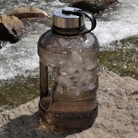대용량 물통, 블랙, 2.3L, 1개