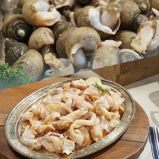 바다곳간 자숙 골뱅이, 100g, 6개