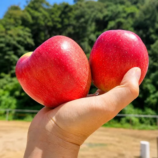 경북 산지그대로 홍로 사과, 소과, 2kg, 1박스