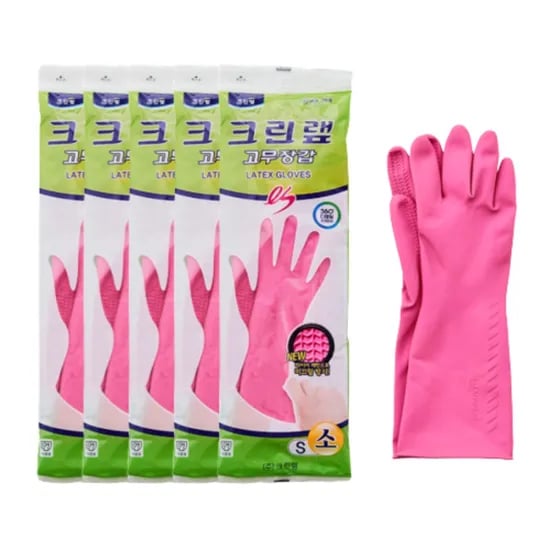 크린랩 ES 고무장갑 소 S 5개 10,500원