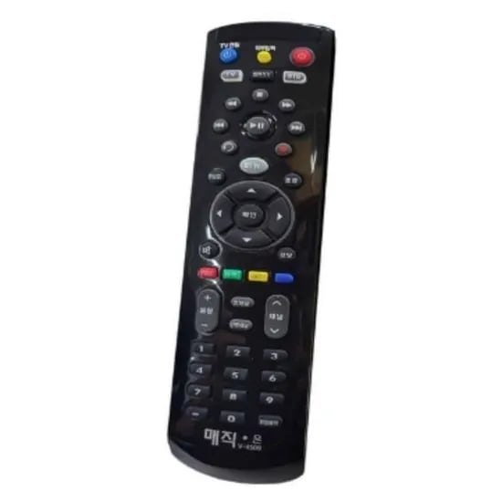 매직온 TV 셋톱박스 통합 리모컨, V-450, 삼성TV, SK Btv 셋톱박스, 블랙, 1개