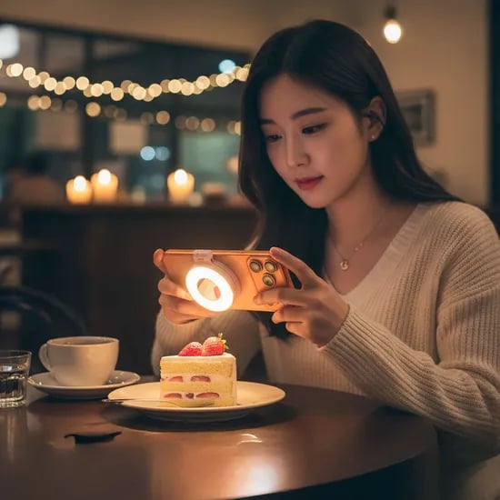 NEXTU 필라이트 스마트폰 맥세이프 조명, BK, 999개, 1개