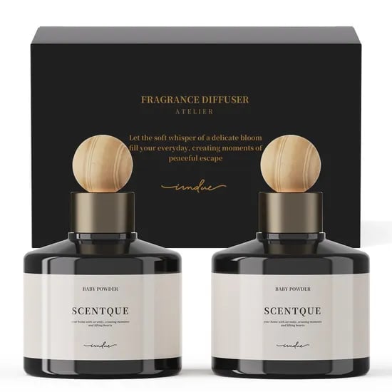 SCENTQUE 차량용 디퓨저 베이비 파우더 200ml 4개