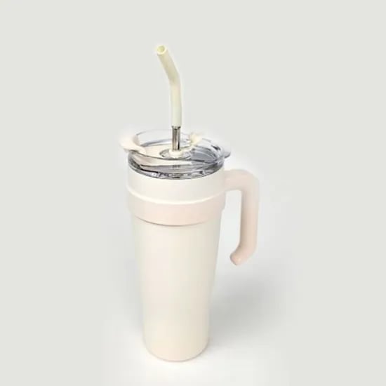 에버튼하우스 304 스텐 머그컵 아이보리 1200ml