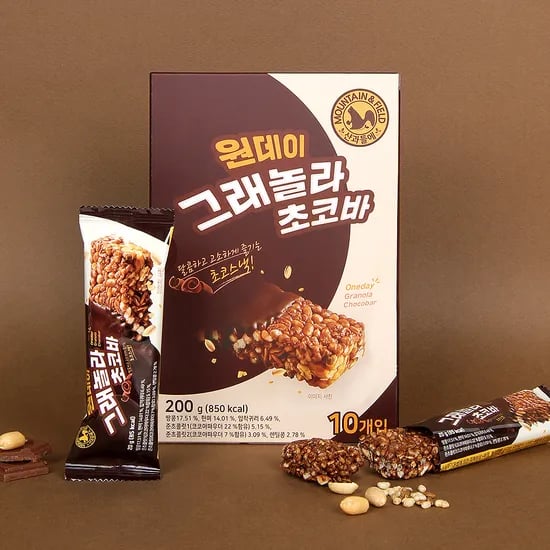 원데이 그래놀라 초코바, 20g, 10개입, 4박스