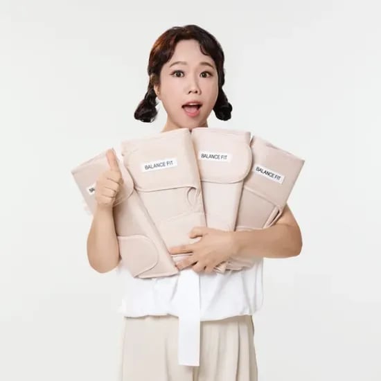 발란스핏 종아리 마사지기, 베이지, 1개