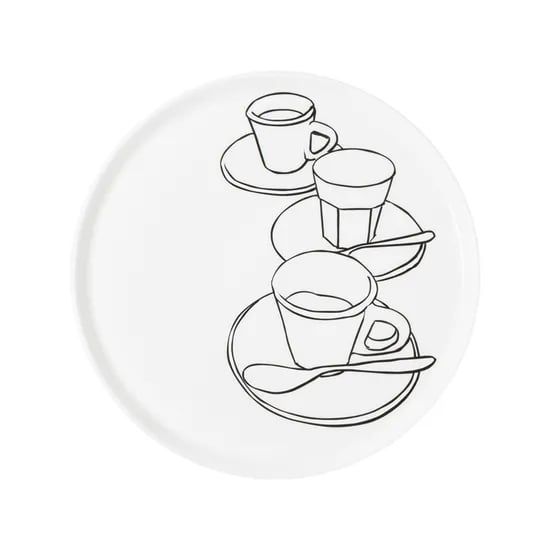 한국도자기 황혜선 플레이트 M 화이트 1개