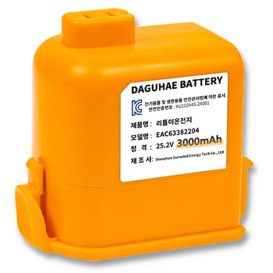 DAGUHAE 코드제로 청소기 배터리, BT-30, 3000mAh, LG 코드제로 A9 P9 A9S 호환, 호환용, 1개