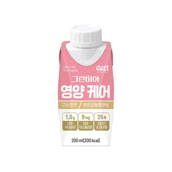 그린비아 영양 케어, 구수한맛, 200ml, 54개